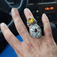 2 تا انگشتر نقره کلکسیونی