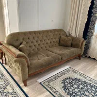 مبل راحتی در حد نو|مبلمان خانگی و میز عسلی|اشتهارد, |دیوار