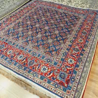 قالی مربع دستباف ساروق نقشه میناخانی|فرش|تهران, اکباتان|دیوار