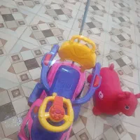 ماشین و  عروسک بادی مدل گوزن