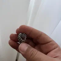 انگشتر نقره عقیق با سنگ سرخ تک چشم|جواهرات|آمل, |دیوار