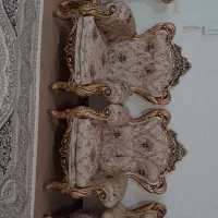 مبل سلطنتی 9نفره|مبلمان خانگی و میز عسلی|دورود, |دیوار