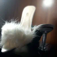 صندل سفید مدل پَر