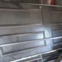درب چوبی با چهار چوب