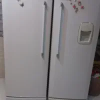 یخچال نیکسان دوقلو سفید سالم سالم بدون پوسیدگی