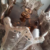 مبل سلطنتی۹ نفره|مبلمان خانگی و میز عسلی|الیگودرز, |دیوار