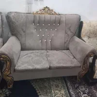 مبل راحتی ۷ نفره با میز عسلی و میز پذیرایی|مبلمان خانگی و میز عسلی|تاکستان, |دیوار