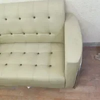 مبل اداری چرمی ۴نفره