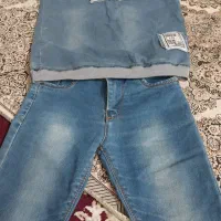 تیشرت وشلوار لی پسرانه8تا11سال