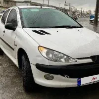 پژو ۲۰۶ تیپ ۲ مدل ۹۷ سفید رنگ بسیار کم کار