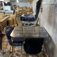 ناهار خوری ۴نفره پایه فلزی مبل آرتا