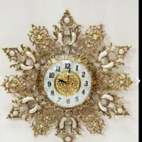 ساعت دیواری تمام برنج با ضمانت نامه|ساعت دیواری و تزئینی|تهران, صادقیه|دیوار