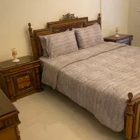 سرویس خواب دو نفره تمام چوب|تخت و سرویس خواب|قزوین, |دیوار