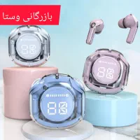 ایرپادشیشه ای هدفون بلوتوثی پاور بانک اسپیکر