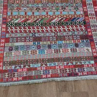 یه تیر و دو نشون گلیم اصیل + فرش کودک شاد|فرش|بابل, |دیوار