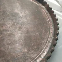 مجمع مسی منقل برنجی قدیمی انتیک عتیقه کلکسیونی