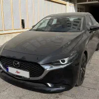 مزدا ۳ وارداتی مشکی تو مارون صفر مدل ۲۰۲۵