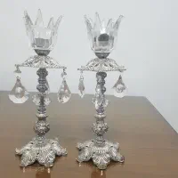 شمعدان تمام آلیاژ رنگ ثابت|صنایع دستی و سایر لوازم تزئینی|رشت, سعدی (تختی)|دیوار