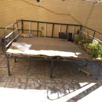 تخت آهنی رستورانی|تخت و سرویس خواب|زاهدان, |دیوار