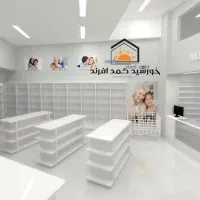 دکور فروشگاه.ویترین فروشگاه.قفسه بندی داروخانه ها|فروشگاه و مغازه|تهران, یافت‌آباد|دیوار