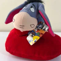 عروسک قلبی مدل الاغ با دُم پاپیونی