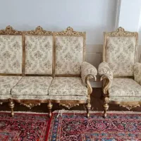 مبل سلطنتی 13 نفره|مبلمان خانگی و میز عسلی|شهرضا, |دیوار