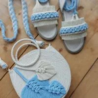 سـت عیدونه شارژ شـدع با گوشواره چوبـی