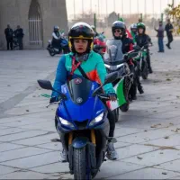 آموزش موتورسواری به بانوان