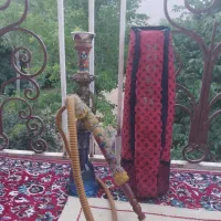 قیلون  برنجی مدل پری دریاری همراه ساک|کلکسیون و سرگرمی|تهران, هاشم‌آباد|دیوار