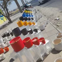 گلدون و پایه گلدون زیر قی،مت