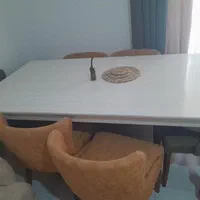 میز غذاخوری ۶ نفره شرکتی در حد|میز و صندلی غذاخوری|محمدشهر, شهرک پیام (مهرالبرز)|دیوار