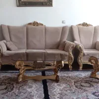 مبل هفت نفره در حد نو|مبلمان خانگی و میز عسلی|همدان, |دیوار