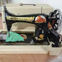۲عدد چرخ خیاطی برقی و دستی درحدنو