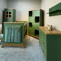 تخت کودک با ست کامل کمد