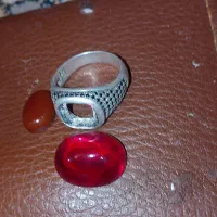 دوعدد نگین انگشتر یاقوت سرخ|جواهرات|ایرانشهر, |دیوار