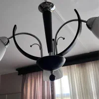 لوستر سه شاخه دوعدد|لوستر و چراغ آویز|کرمان, |دیوار