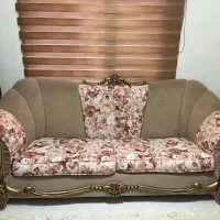۲ دست مبل و ویترین و دراور|مبلمان خانگی و میز عسلی|نشتارود, |دیوار