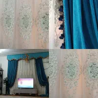 پرده کاملا سالم و زیبا و قابل پانچ