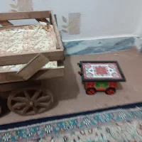 چرخ چوبی تزینی|صنایع دستی و سایر لوازم تزئینی|قم, عمار یاسر|دیوار