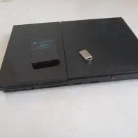 پلی استیشن۲ سالم با فلش ۶۴ گیگ و ۳۰ بازی .فلش خور