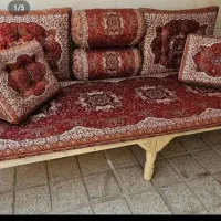 شاه نشین ترمه یزد|پشتی|قم, امامزاده ابراهیم|دیوار