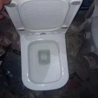 توالت فرنگی گلسار خروجی 10درحد نو