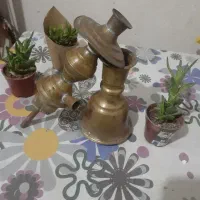 قلیون برنجی عطیقه|کلکسیون اشیاء عتیقه|مشهد, شهید قربانی|دیوار