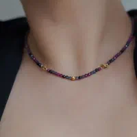 گردنبند سنگ یاقوت روبرتو کوین