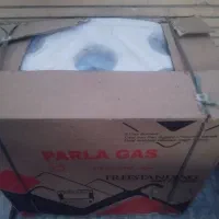 گاز استیل پنج شعله پارلا ولوم بالا سه کشو آکبند