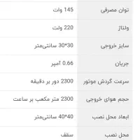 فن یا هواکش|پنکه و تصفیه‌کنندهٔ هوا|ساوه, |دیوار