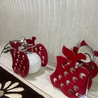 دو عدد لوستر خواب همرە با لامپ