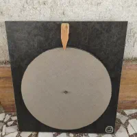 گردونه شانس چوبی به همراه جای لیوان بیرون بر کافه