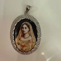 پلاک و انگشتر نقره