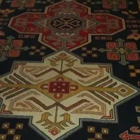 گلیم فرش کار کرده
